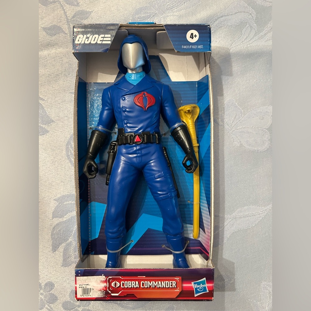 GI JOE ACTION FIGURE NEW COBRA COMMANDER